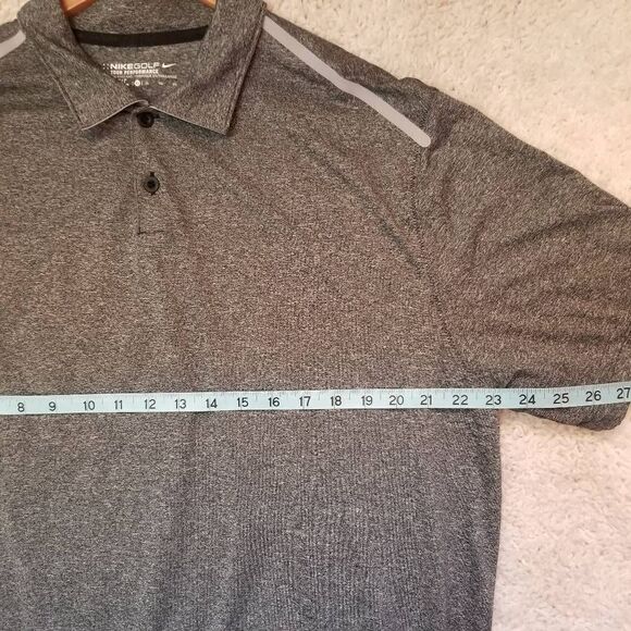 Nike Tour Performance Golf Polo Grey XL - Picture 4 of 8